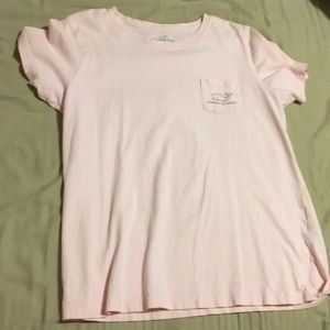 Pink Vineyard Vines Cotton Tshirt
